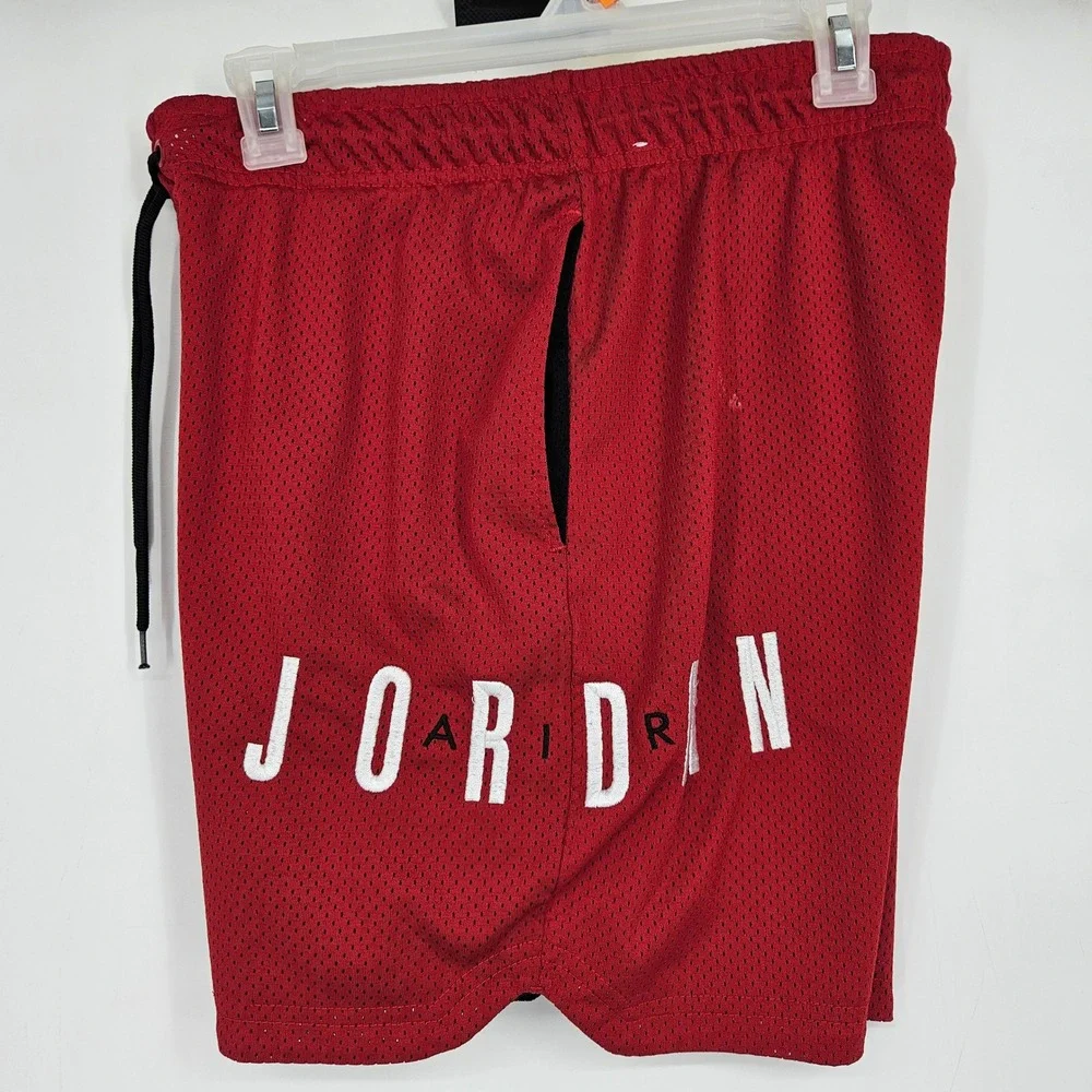 Jordan Basketball‎ Shorts Mens Small Jumpman Mesh Pockets Drawstring NBA Legend